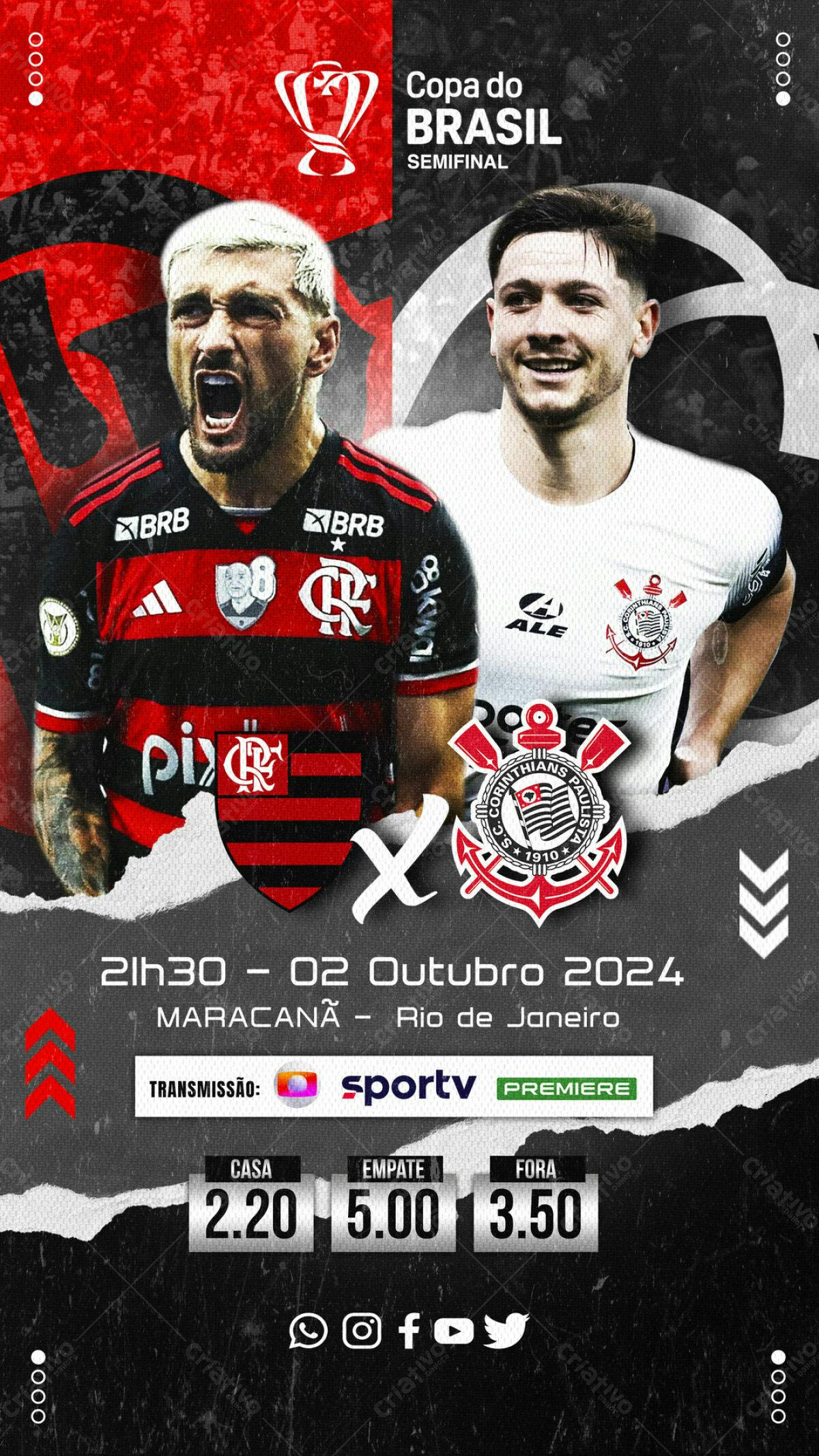 Flyer Copa do Brasil PSD Editável