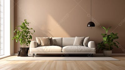 Kamranch 1 3D Sofa In Light Brown Living Room Interior With Copy Cf 4Adeff 2C 01 4Cca B 128 7F 41F 42A 2853