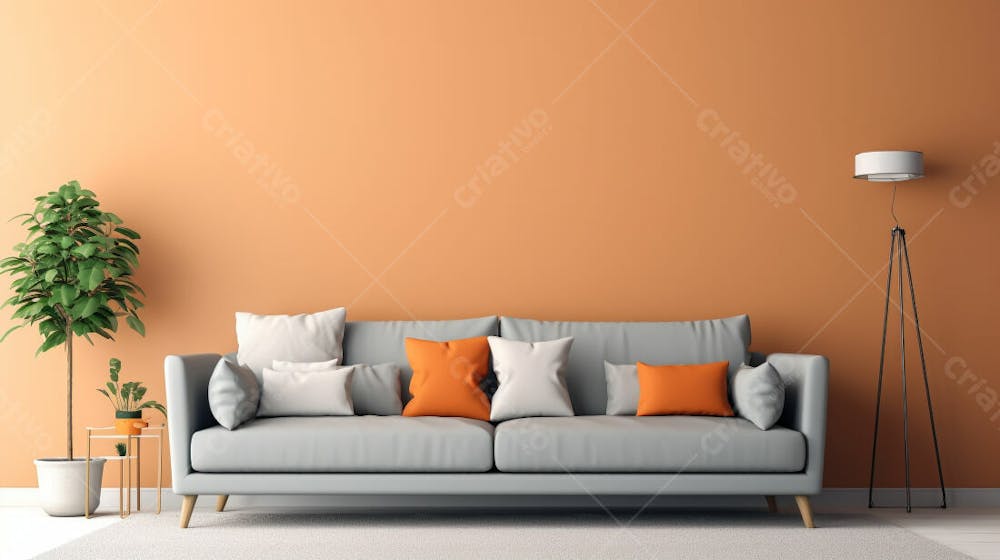 Kamranch 1 3D Sofa In Light Grey Color Living Room Interior With 56493E 2E 9A 85 431A Abd 1 13939Bfea 9D 0