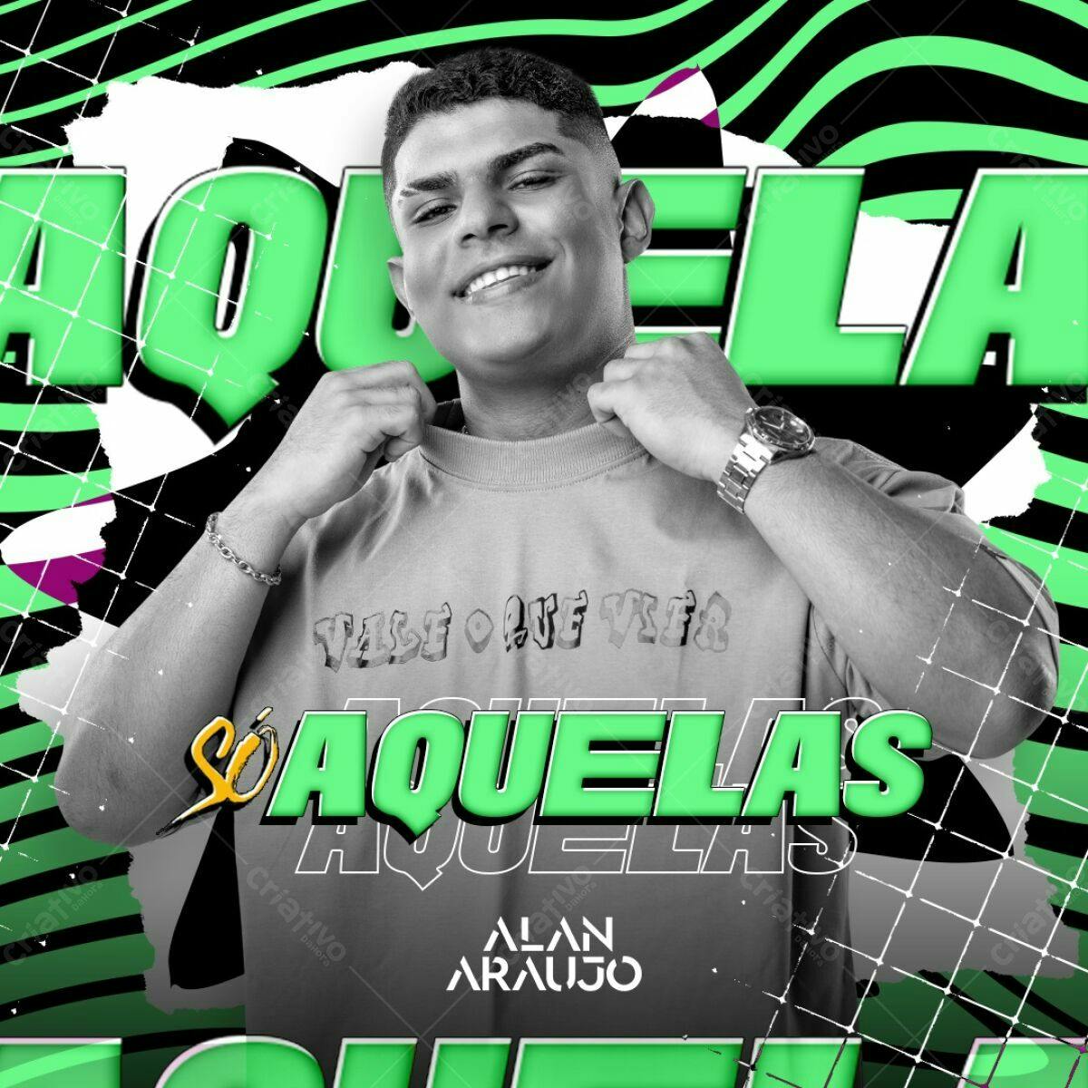 Flyer para Show Musical Alan Araújo PSD Editável