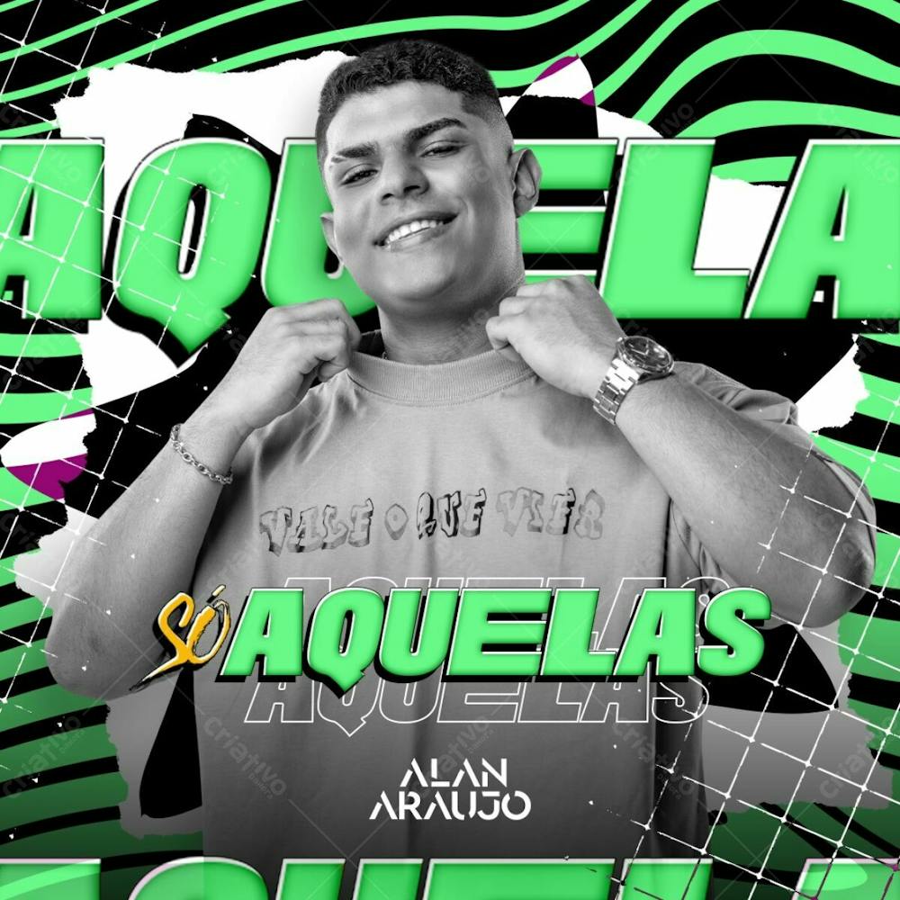 Capa Cd - Só Aquelas - Alan Araujo