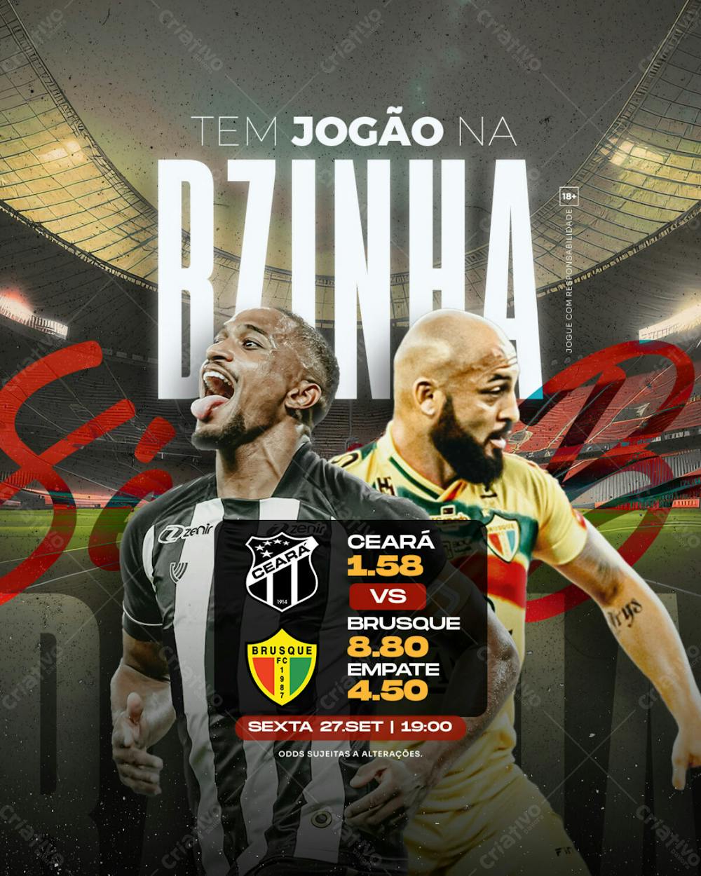 Jogo do Dia - Ceará X Brusque