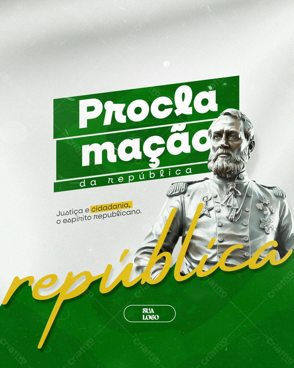 Post para Proclamação da República PSD Editável