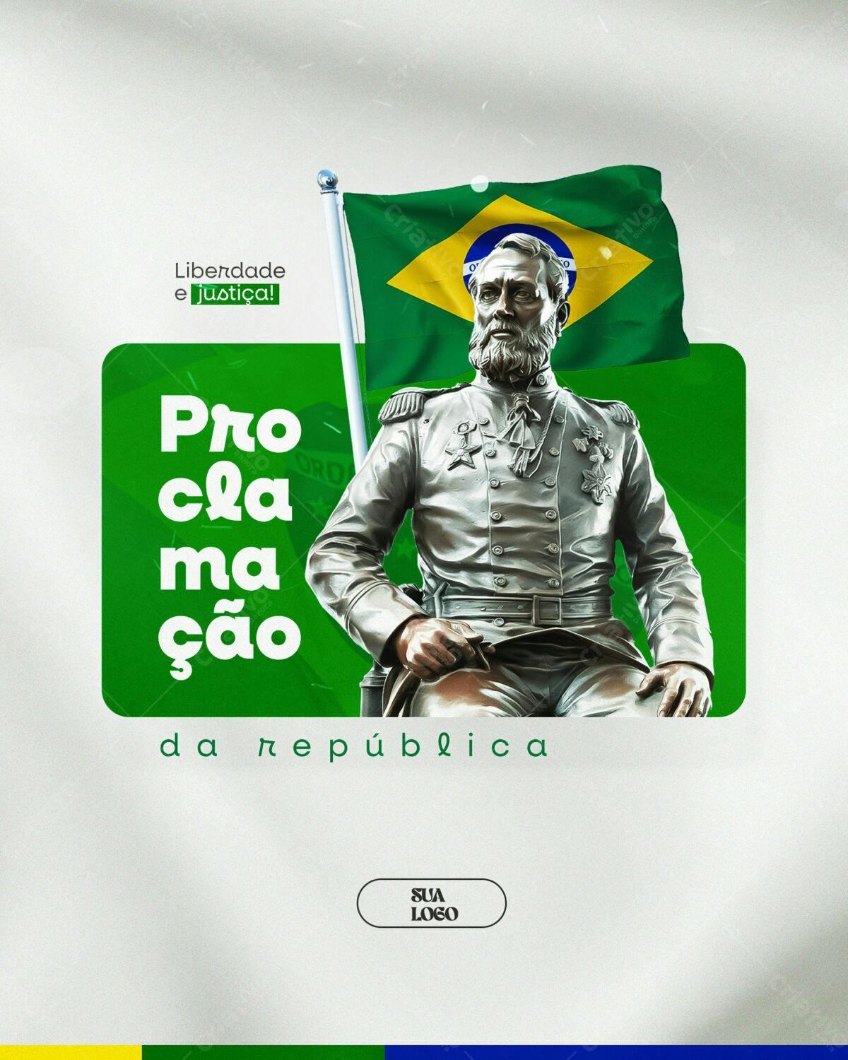 Post para Proclamação da República PSD Editável