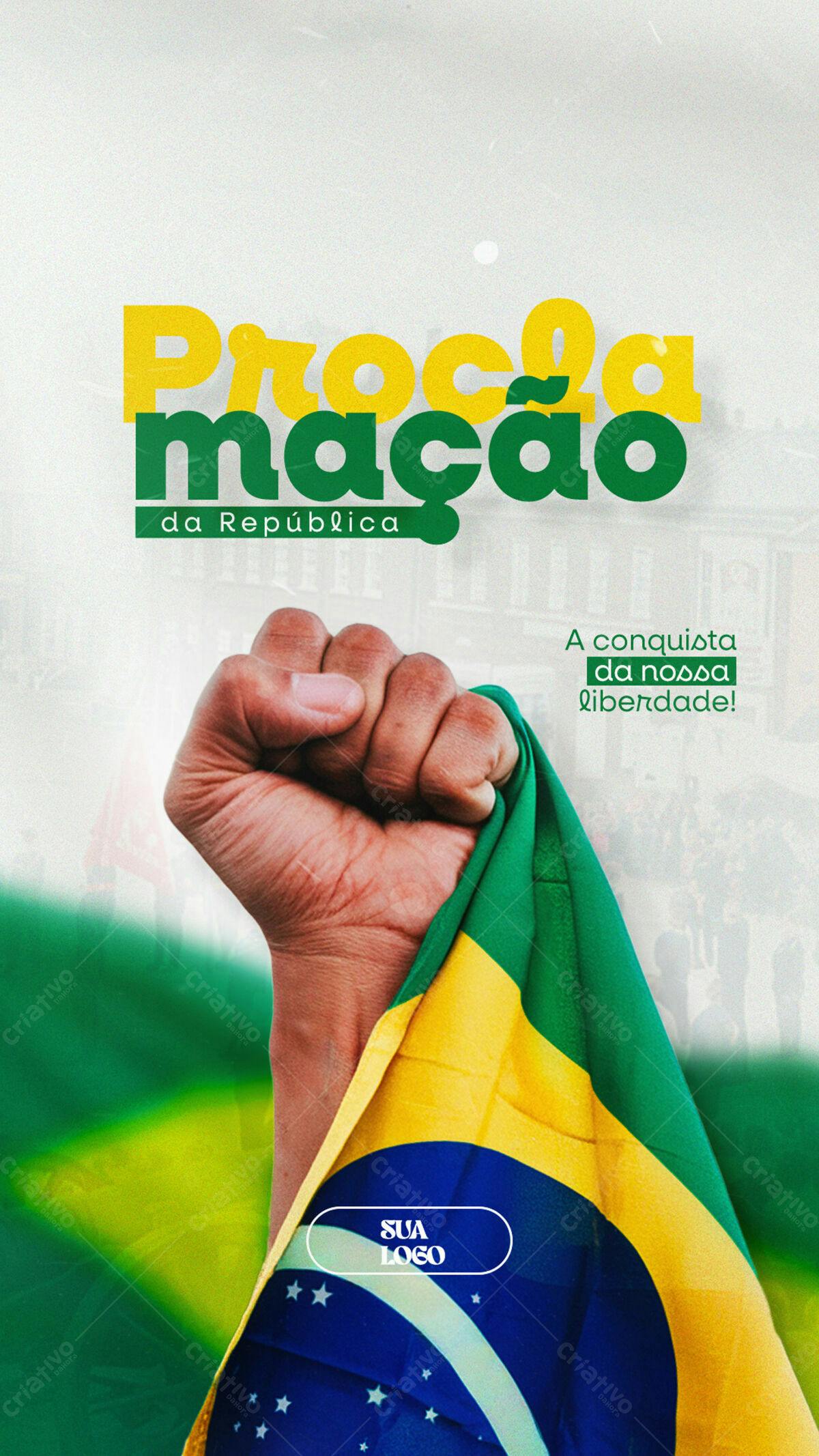 Flyer 7 de Setembro PSD Editável