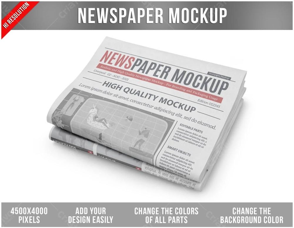 Jornal Mockup