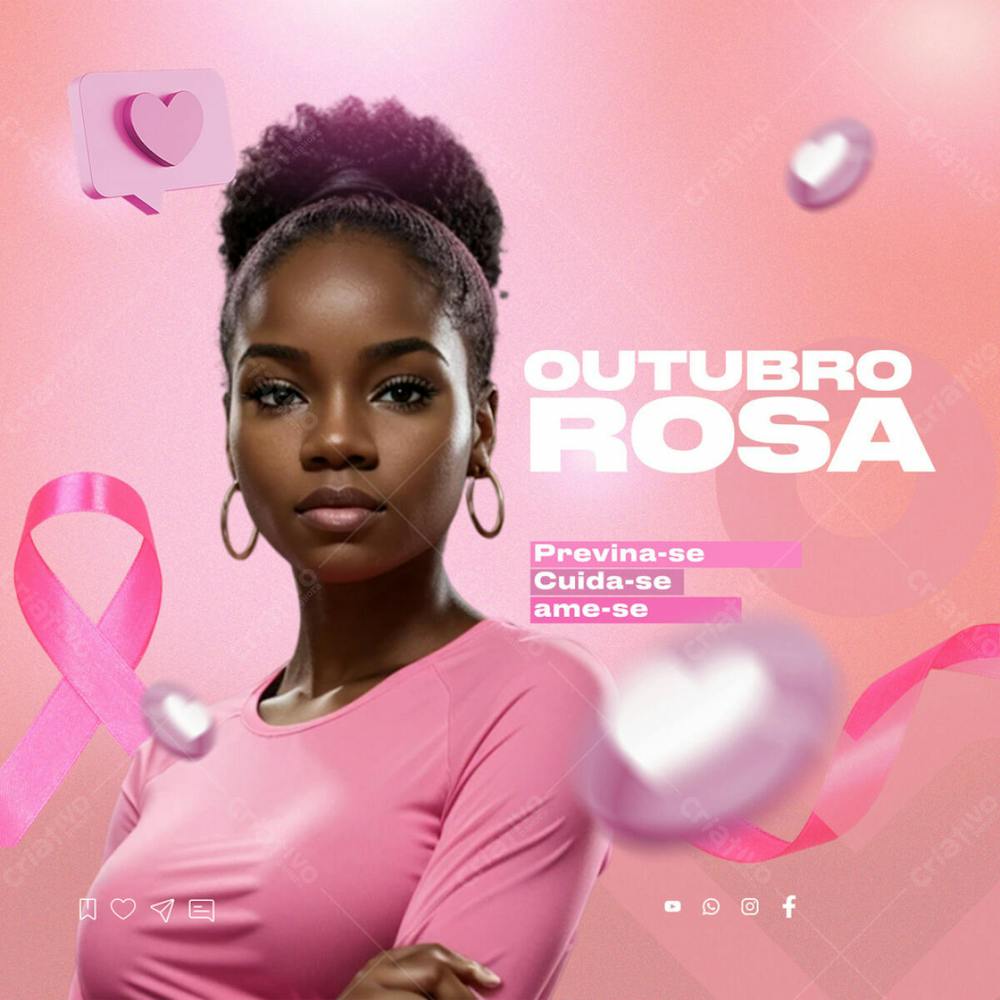 Post Campanha Outubro Rosa Feed