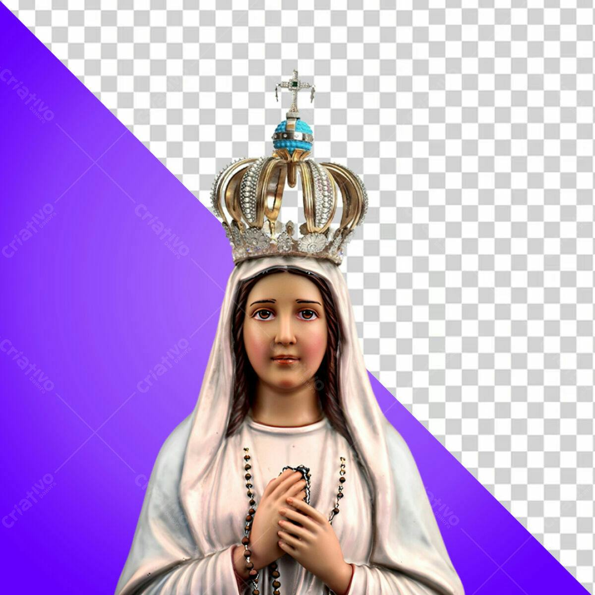 Imagem Nossa Senhora PSD Editável