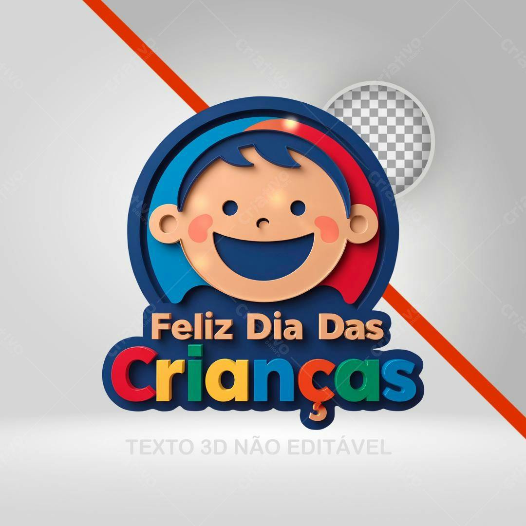 Icone Dia das Crianças PNG com fundo transparente