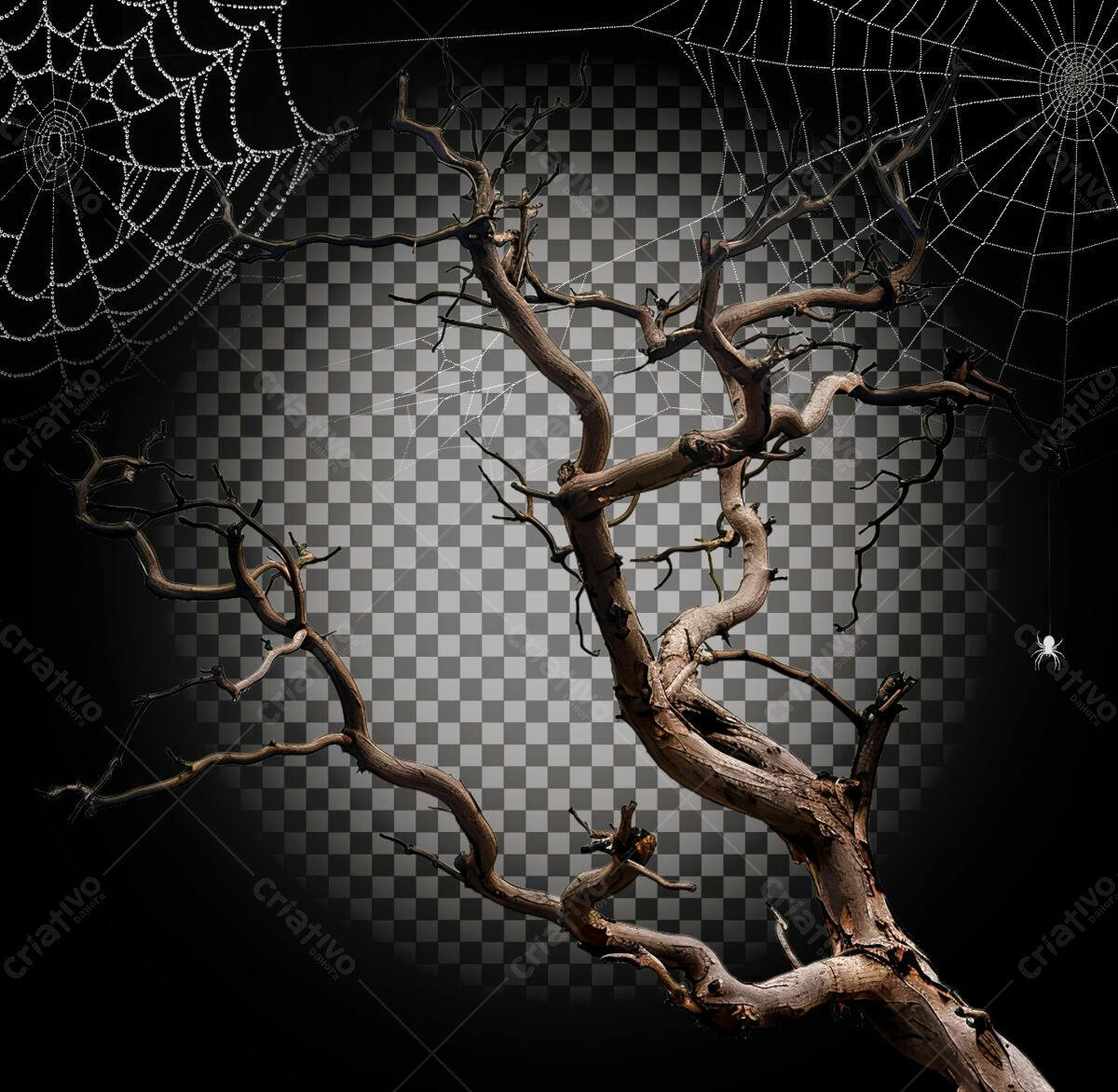 Elementos de Halloween PSD Editável