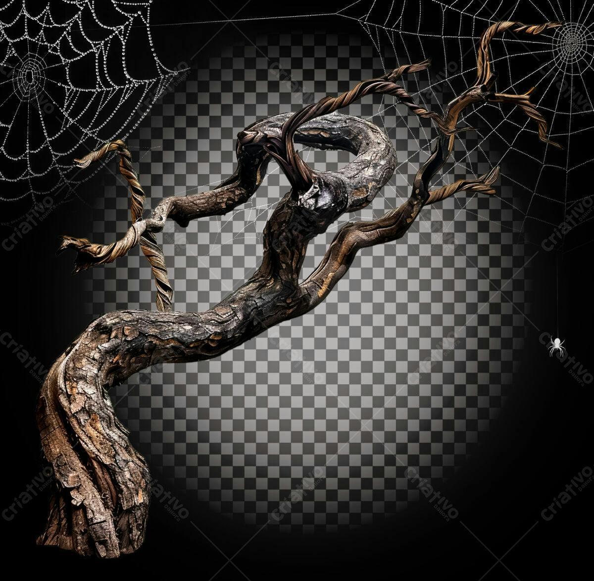 Elementos de Halloween PSD Editável
