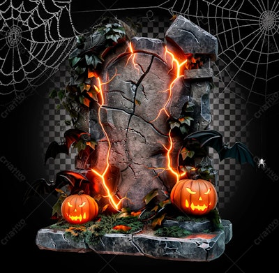 PSD para Festa de Halloween PSD Editável