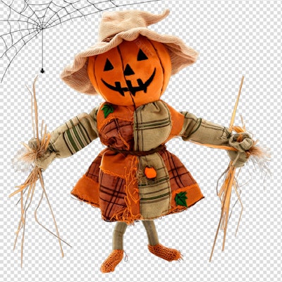 PSD Espantalho Abóbora Halloween Festa