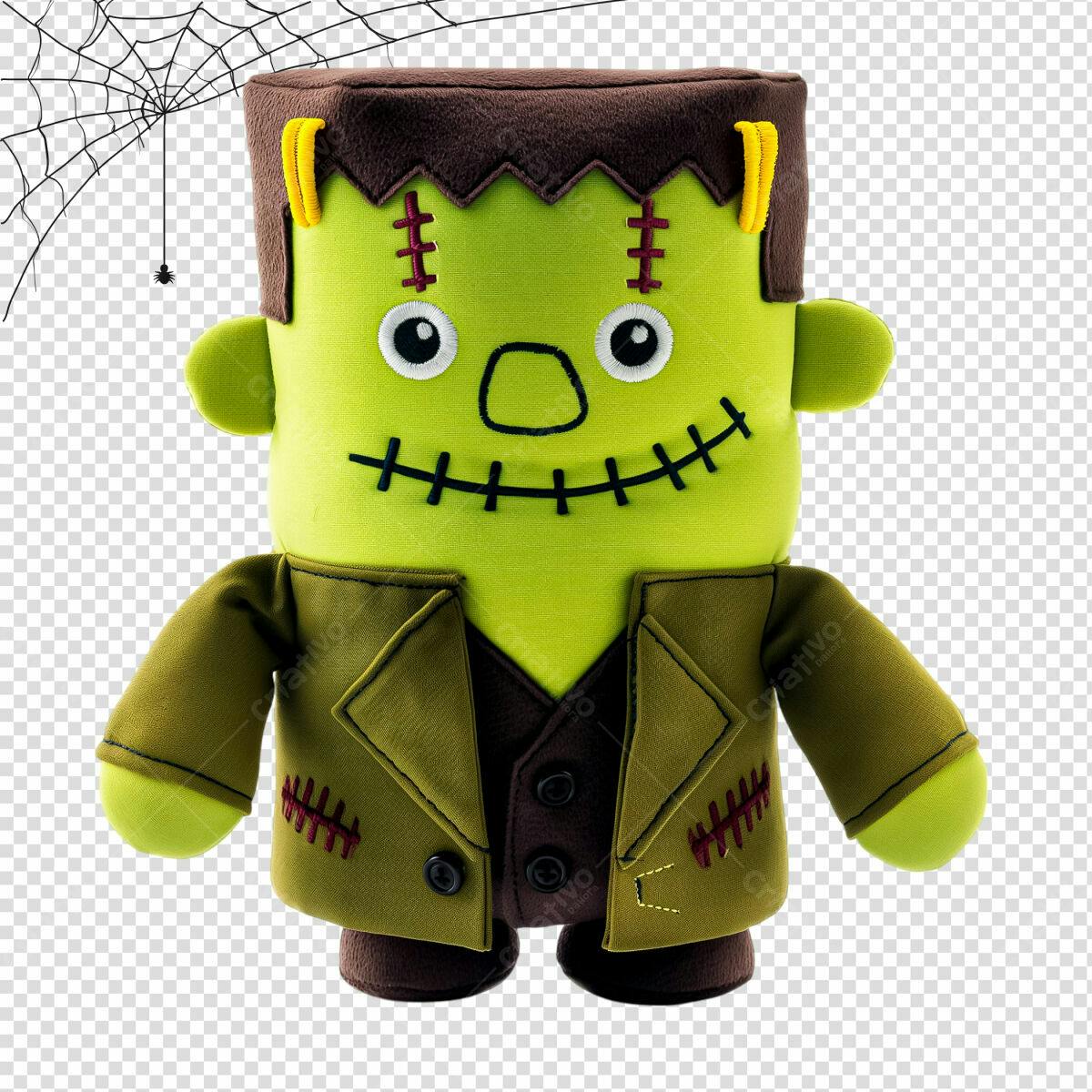 Boneco Frankenstein Halloween PSD Editável