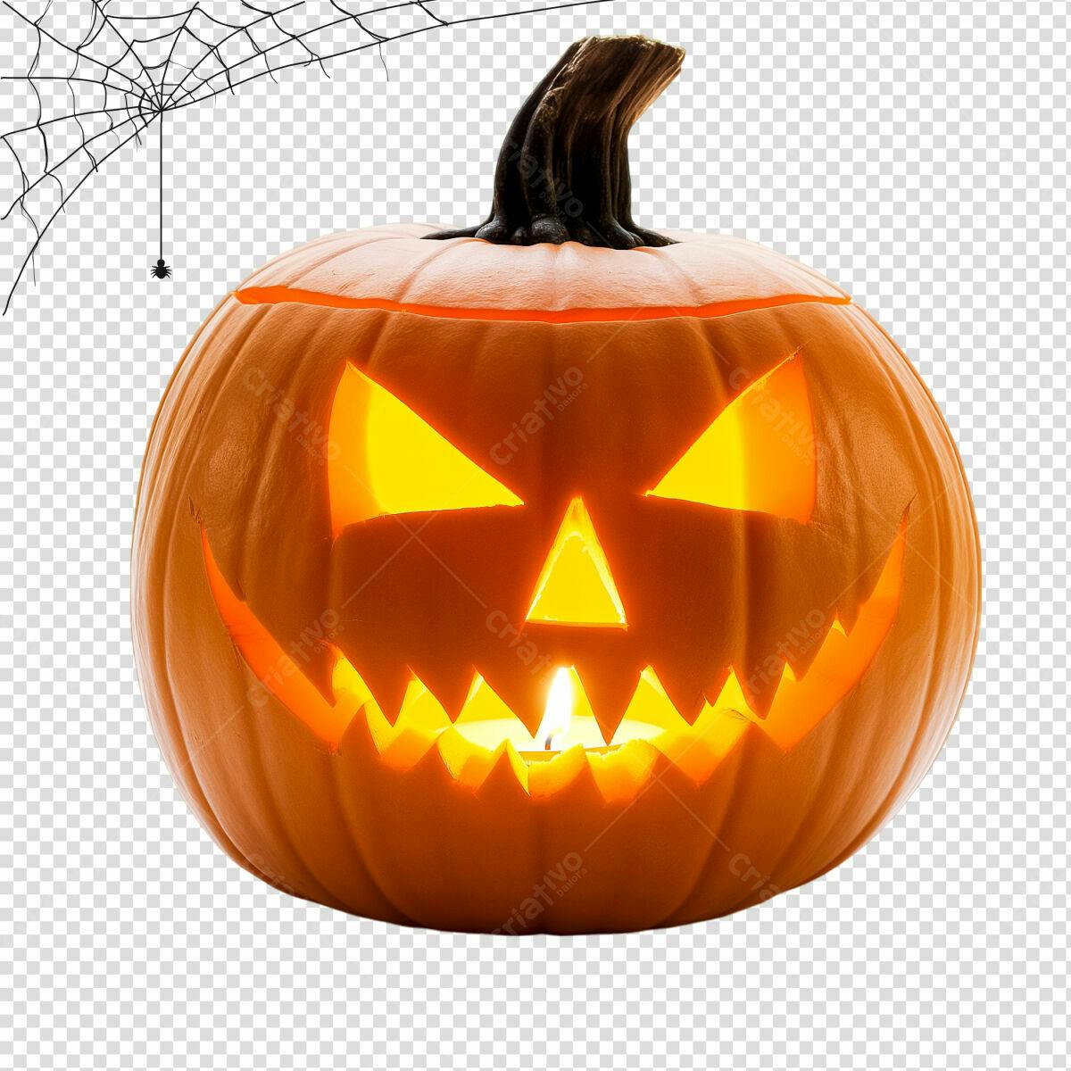 Imagem Abóbora Halloween PSD Editável