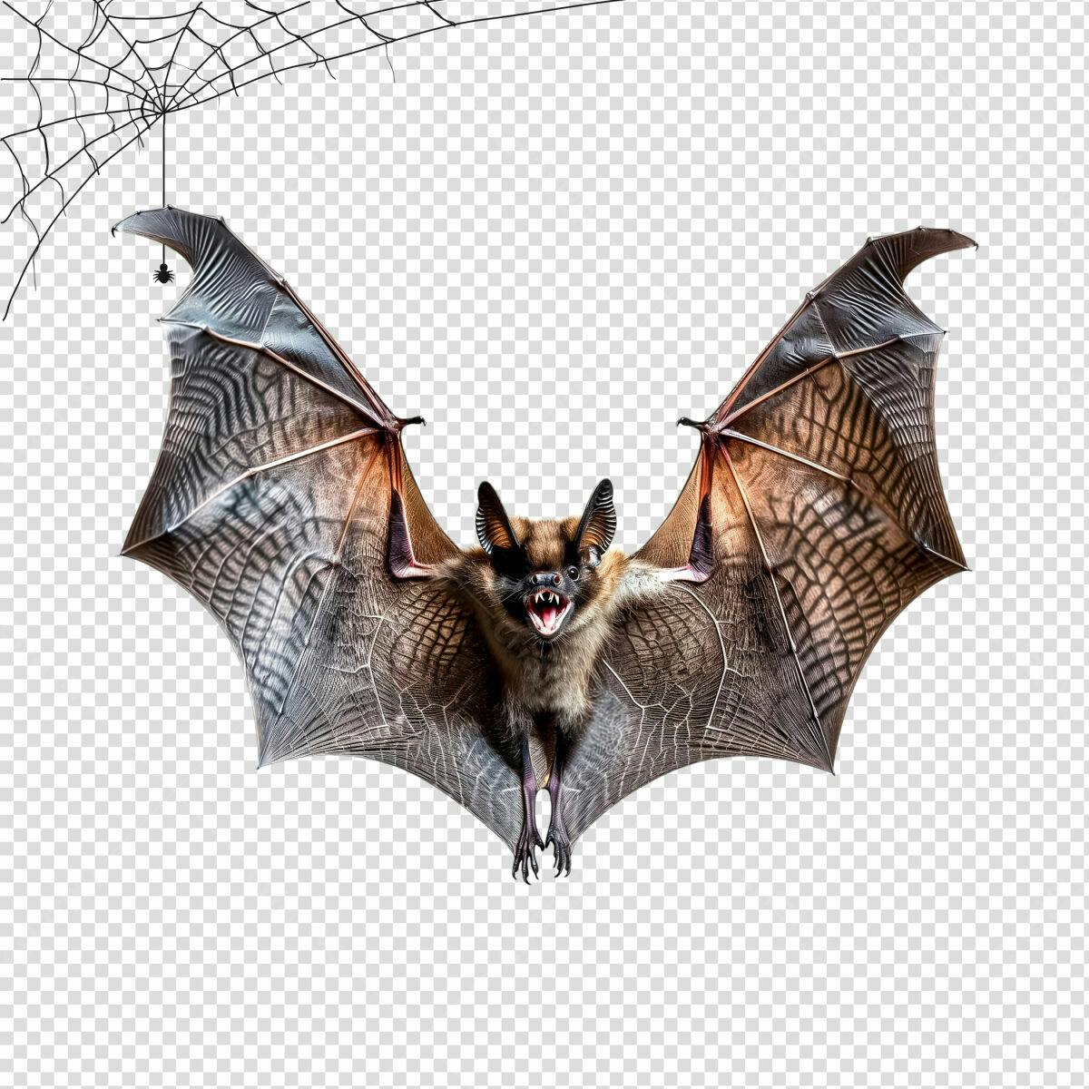 Icone Morcego Halloween PNG com fundo transparente