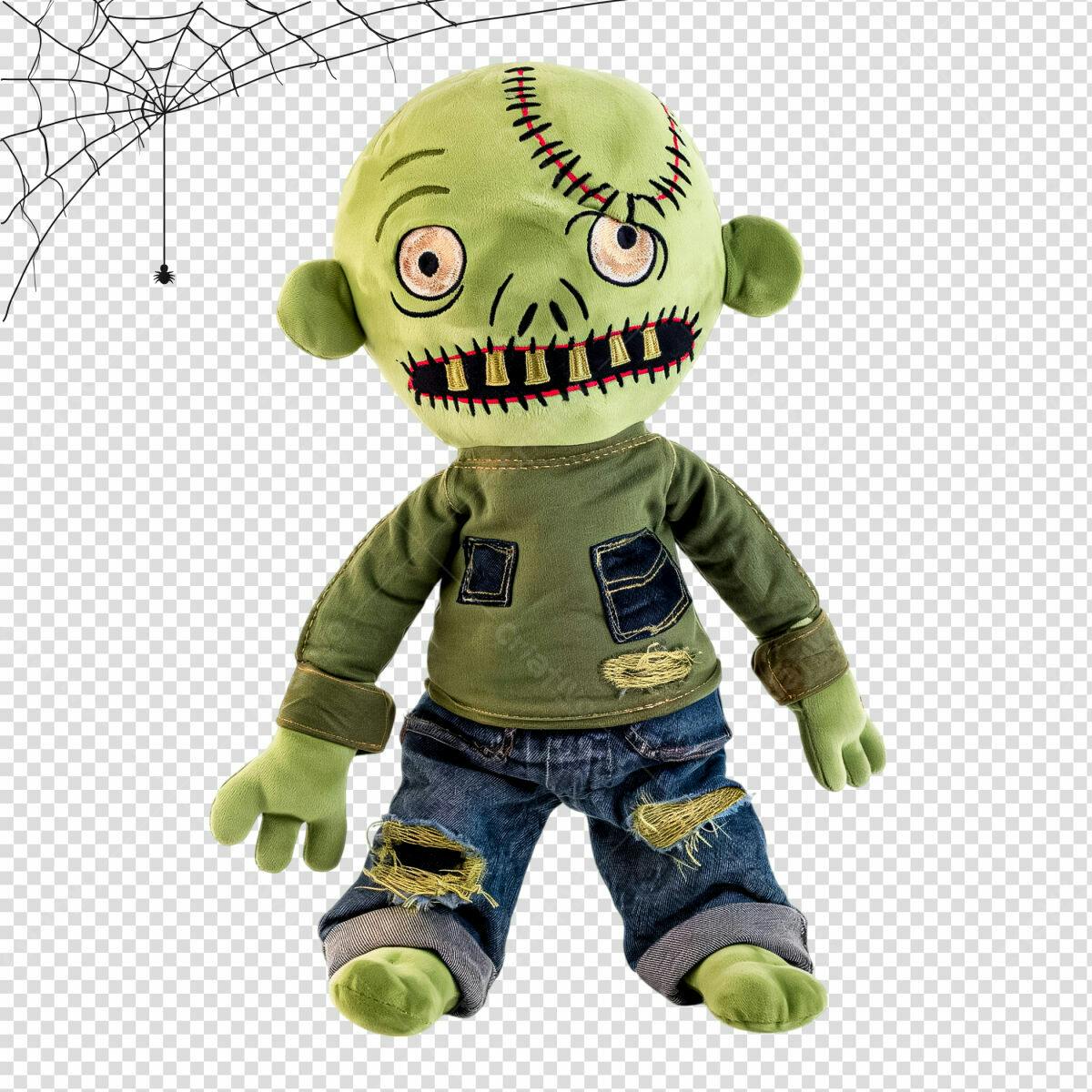 Boneco de Zumbi para Halloween PSD Editável