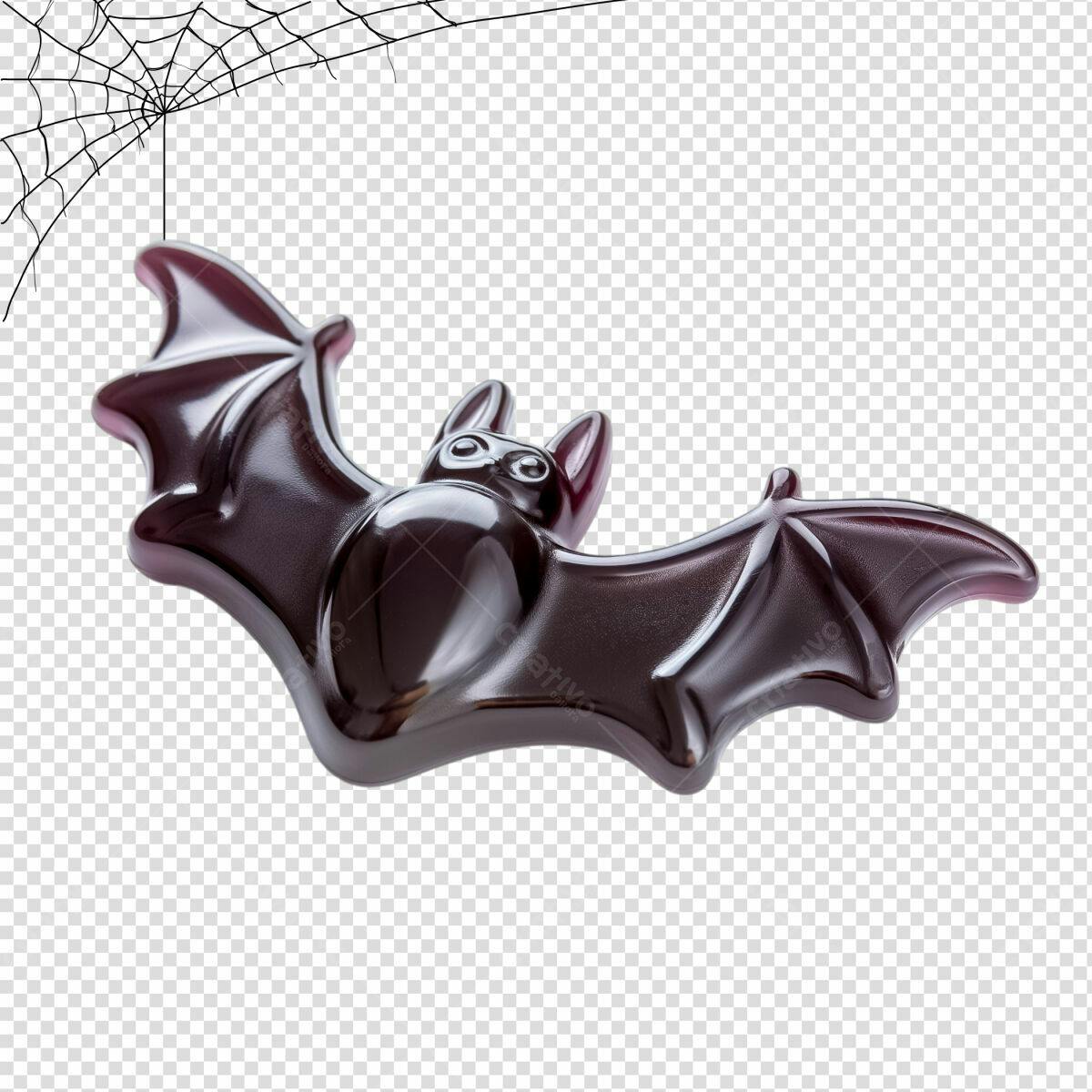 Imagem Morcego Halloween PSD Editável