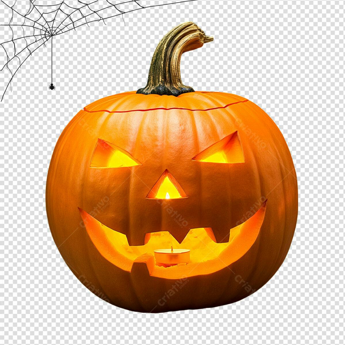 Imagem Abóbora Halloween PSD Editável