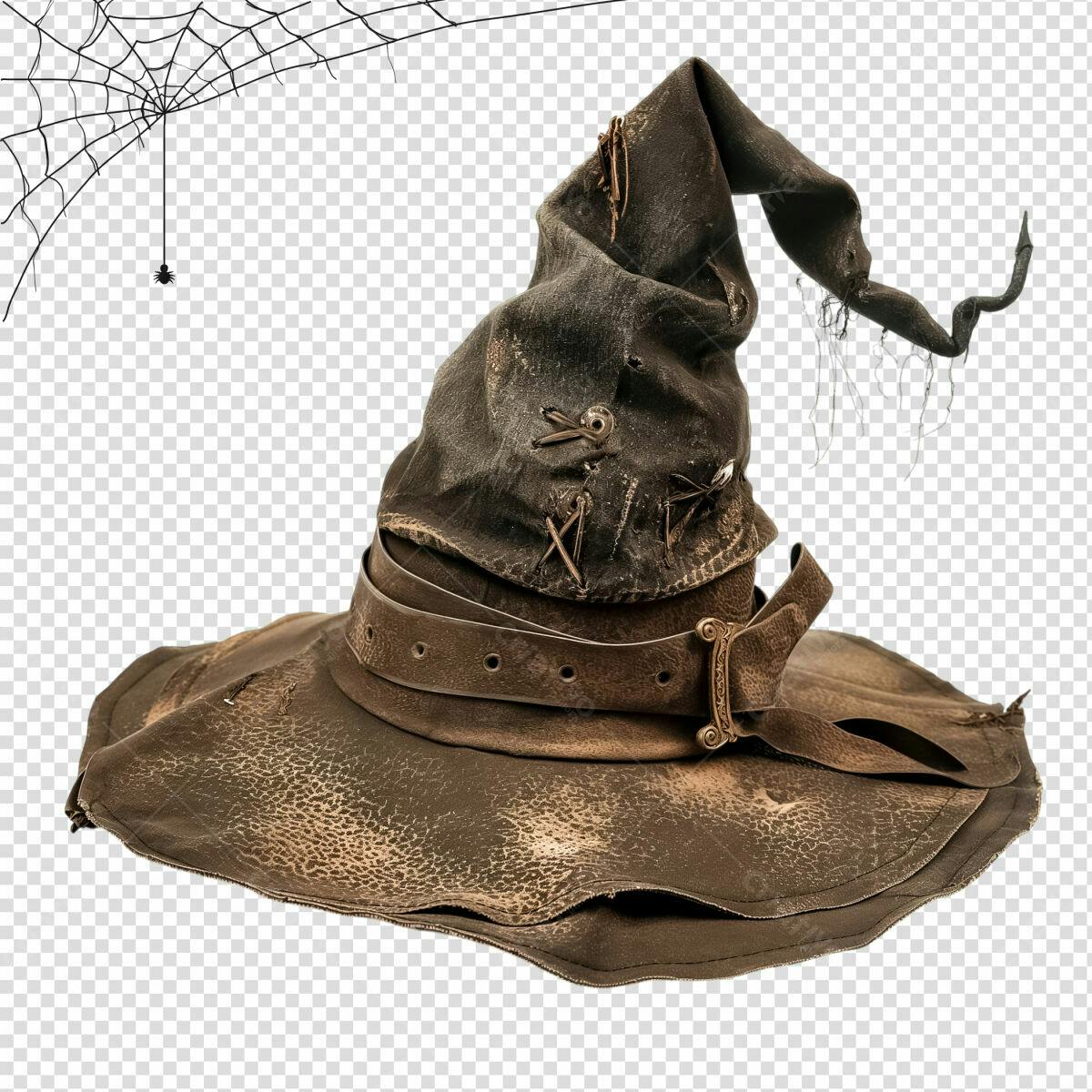 Chapéu de Bruxa para Halloween PSD Editável