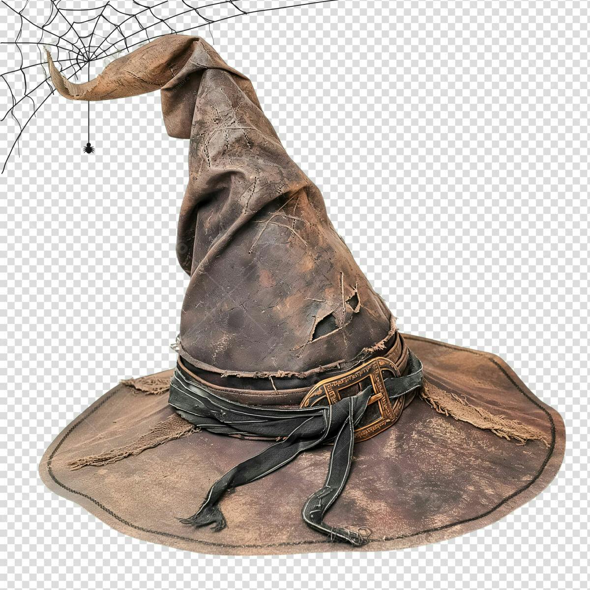 Chapéu de Bruxa para Halloween PSD Editável