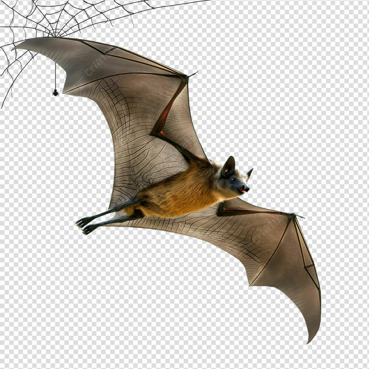 Imagem Morcego para Halloween PSD Editável