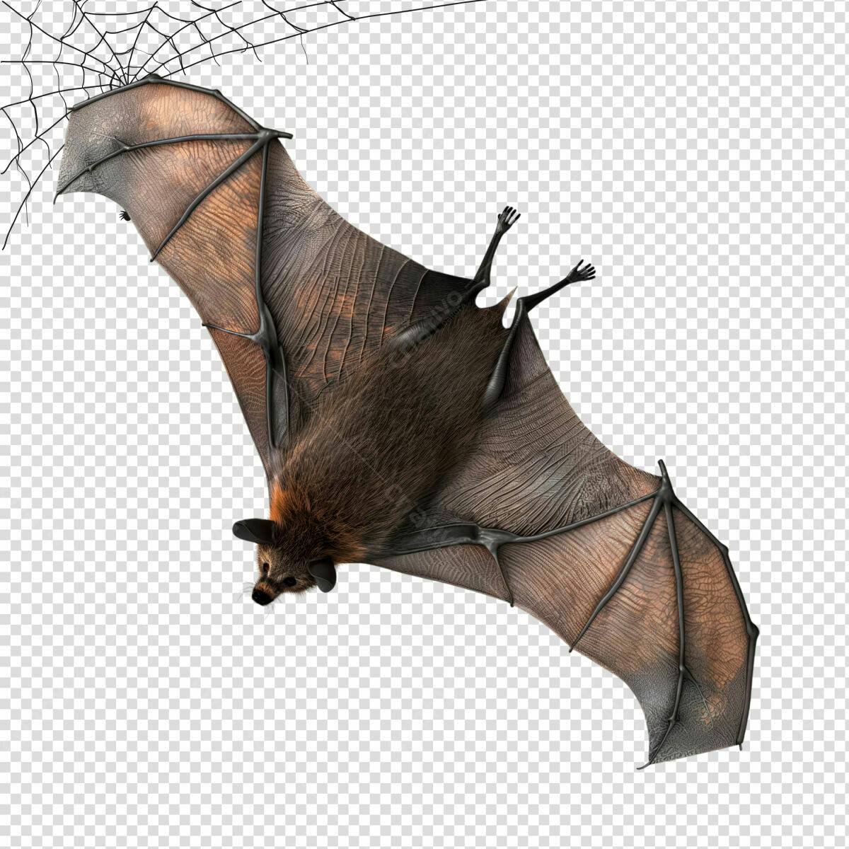 Imagem Morcego para Halloween PSD Editável