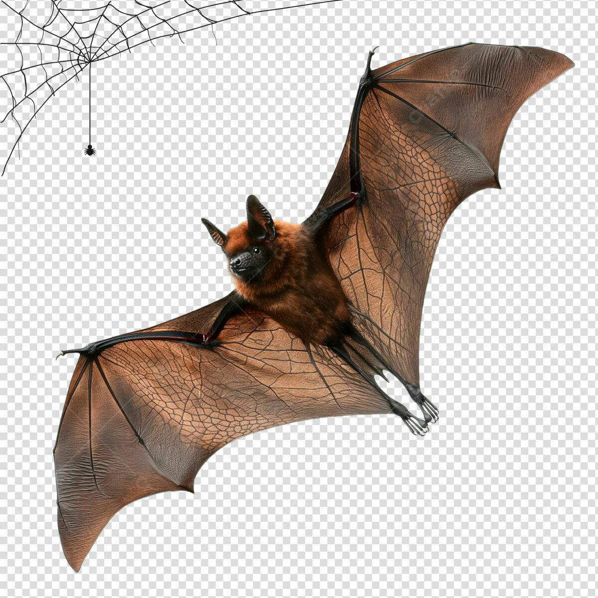 Imagem Morcego para Halloween PSD Editável