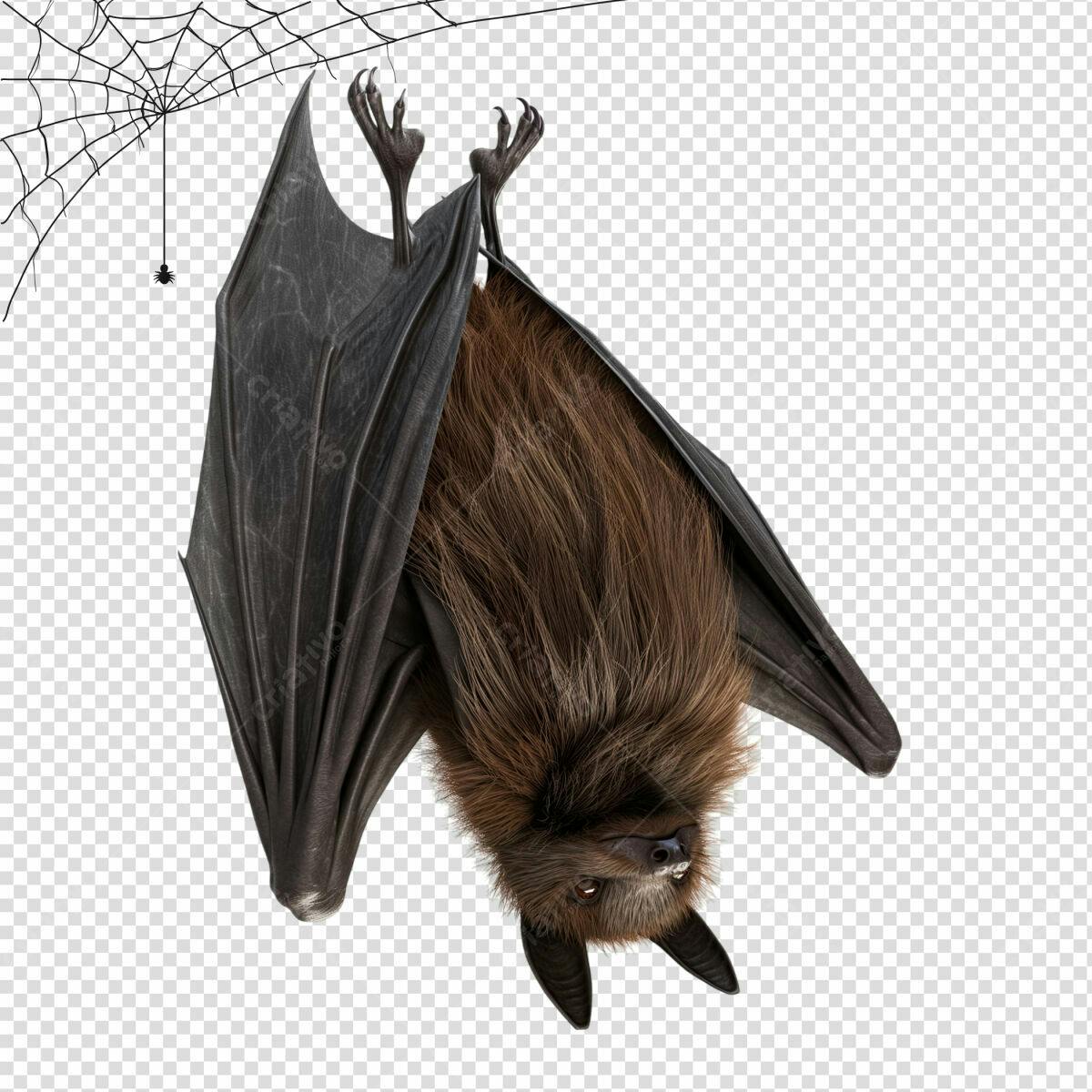 Imagem Morcego para Halloween PSD Editável