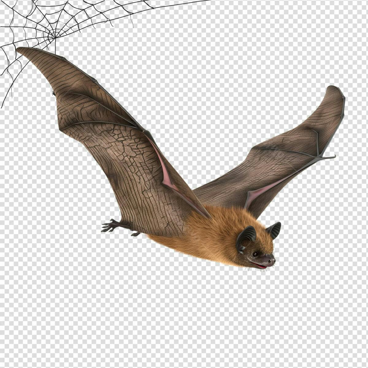 Imagem Morcego em Voo PSD Editável