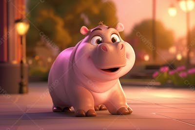 Animais 3D, Estilo Pixar Da Disney