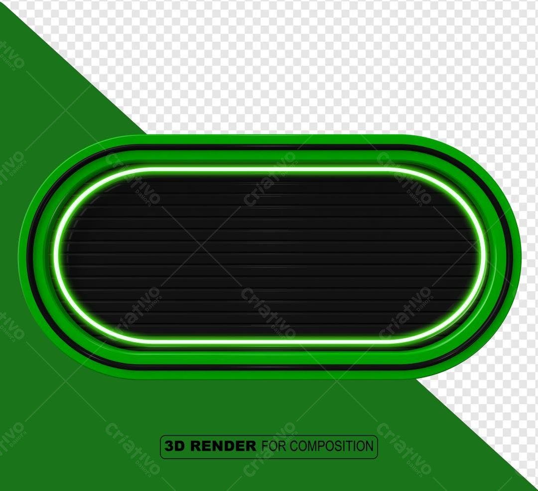 Banner Verde e Preto PSD Editável