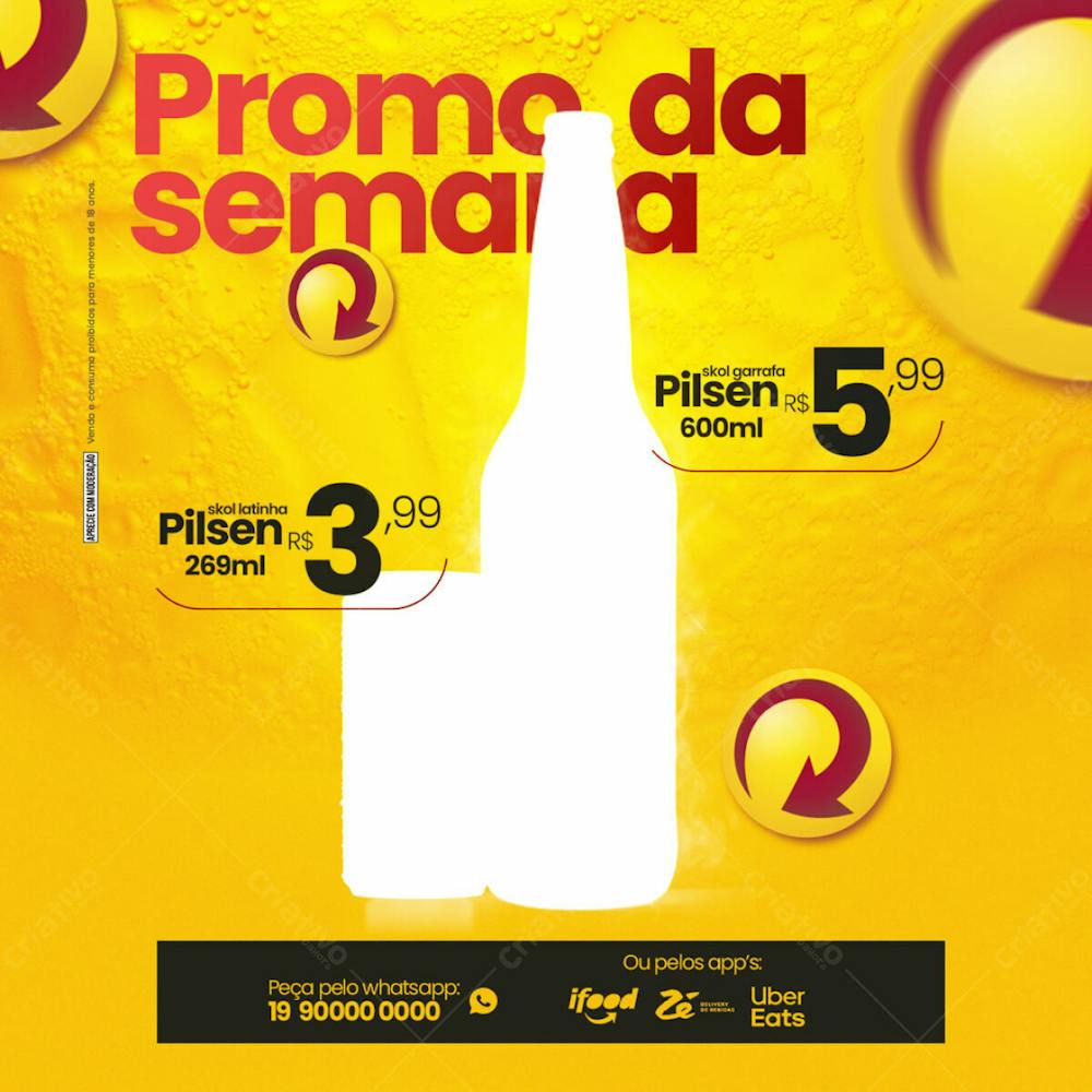 Flyer Social Media Skol Promoçãol Psd