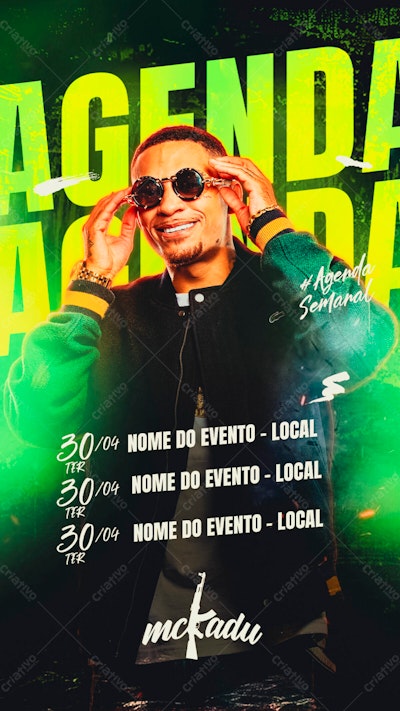 Flyer para Evento Musical PSD Editável
