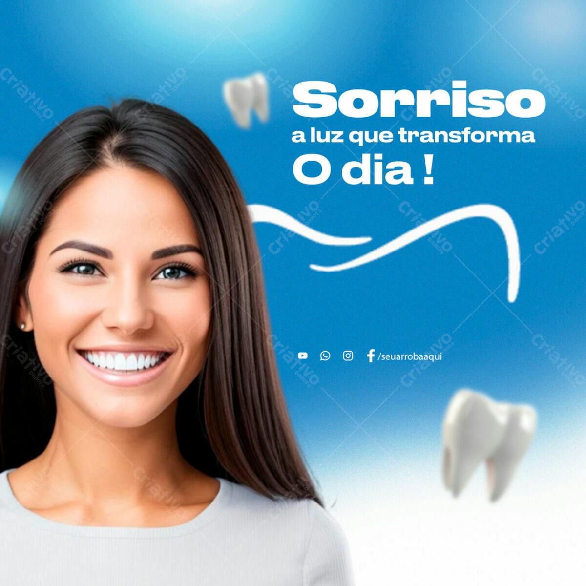 Post para Odontologia PSD Editável