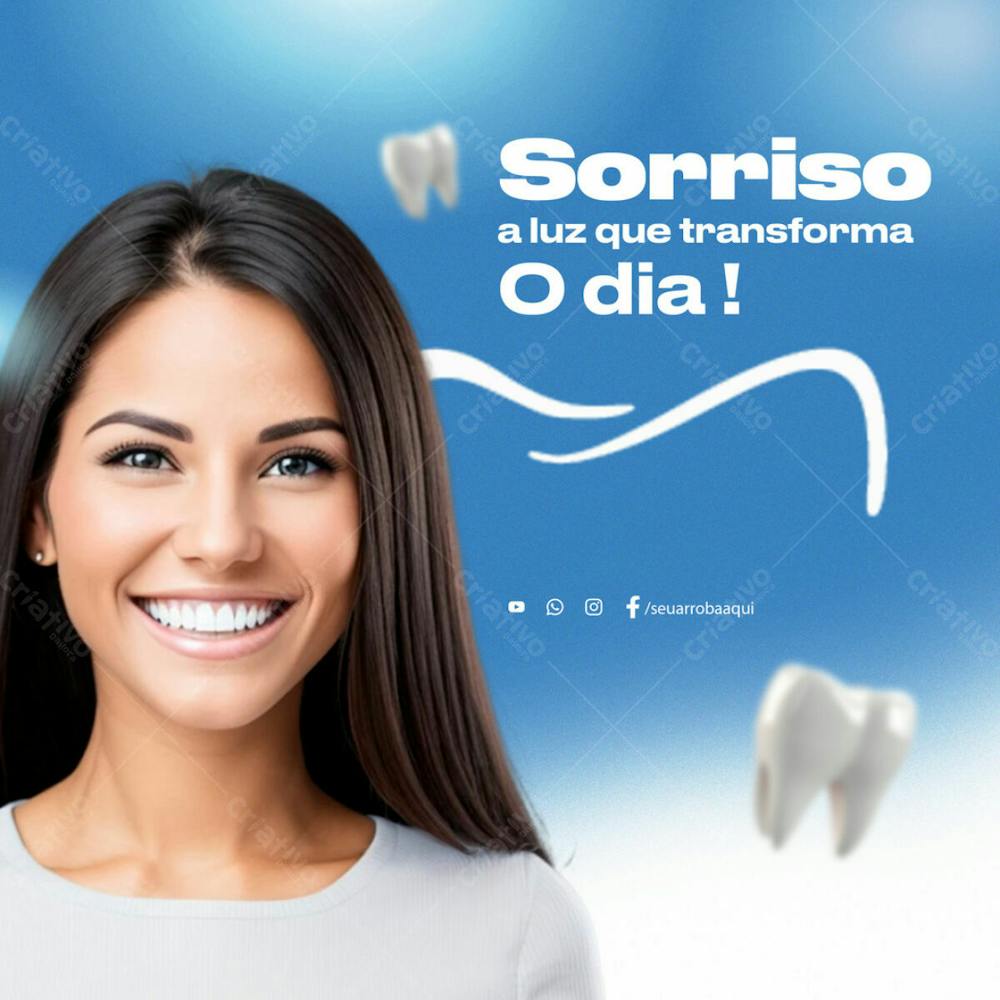 Social Media Para Dentista Post