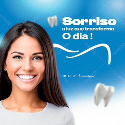 Post para Odontologia PSD Editável
