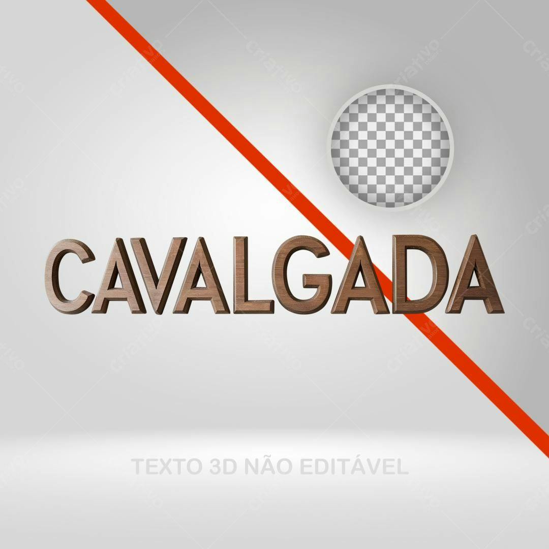 Banner Cavalgada PNG com fundo transparente