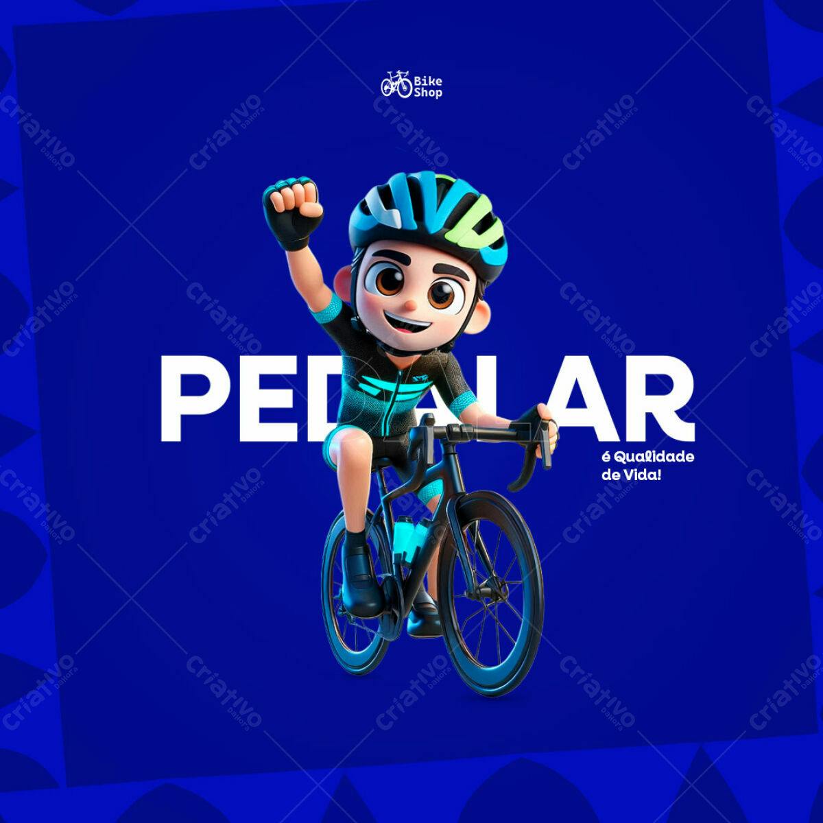 Flyer Ciclismo PSD Editável