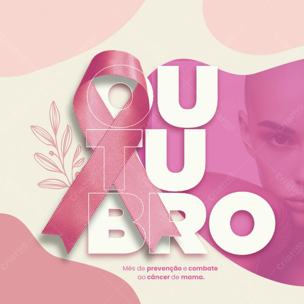 Outubro Rosa Mês De Conscientização Do Cancêr De Mama