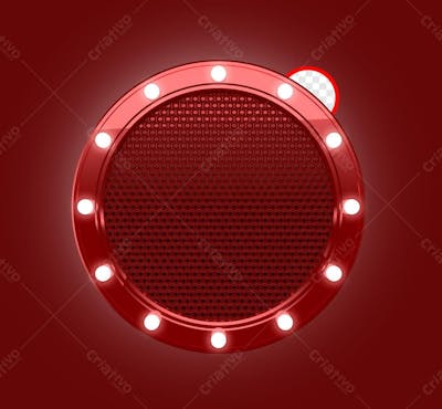 Circulo Redondo Com Luz