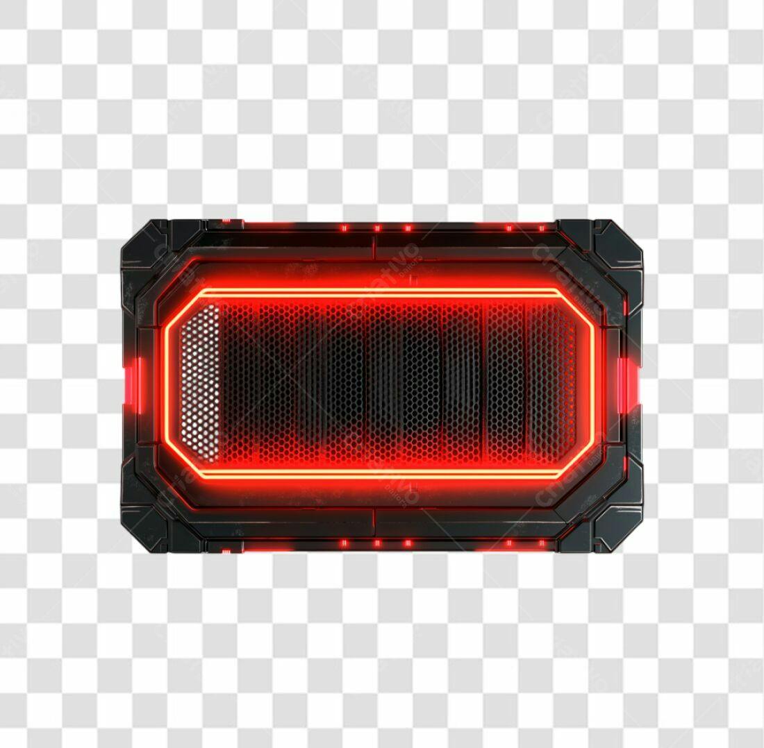 Banner Gamer Sci-fi PNG com fundo transparente