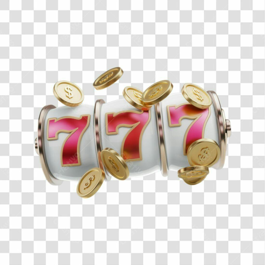 Ícone Caça-níqueis 777 PNG com fundo transparente