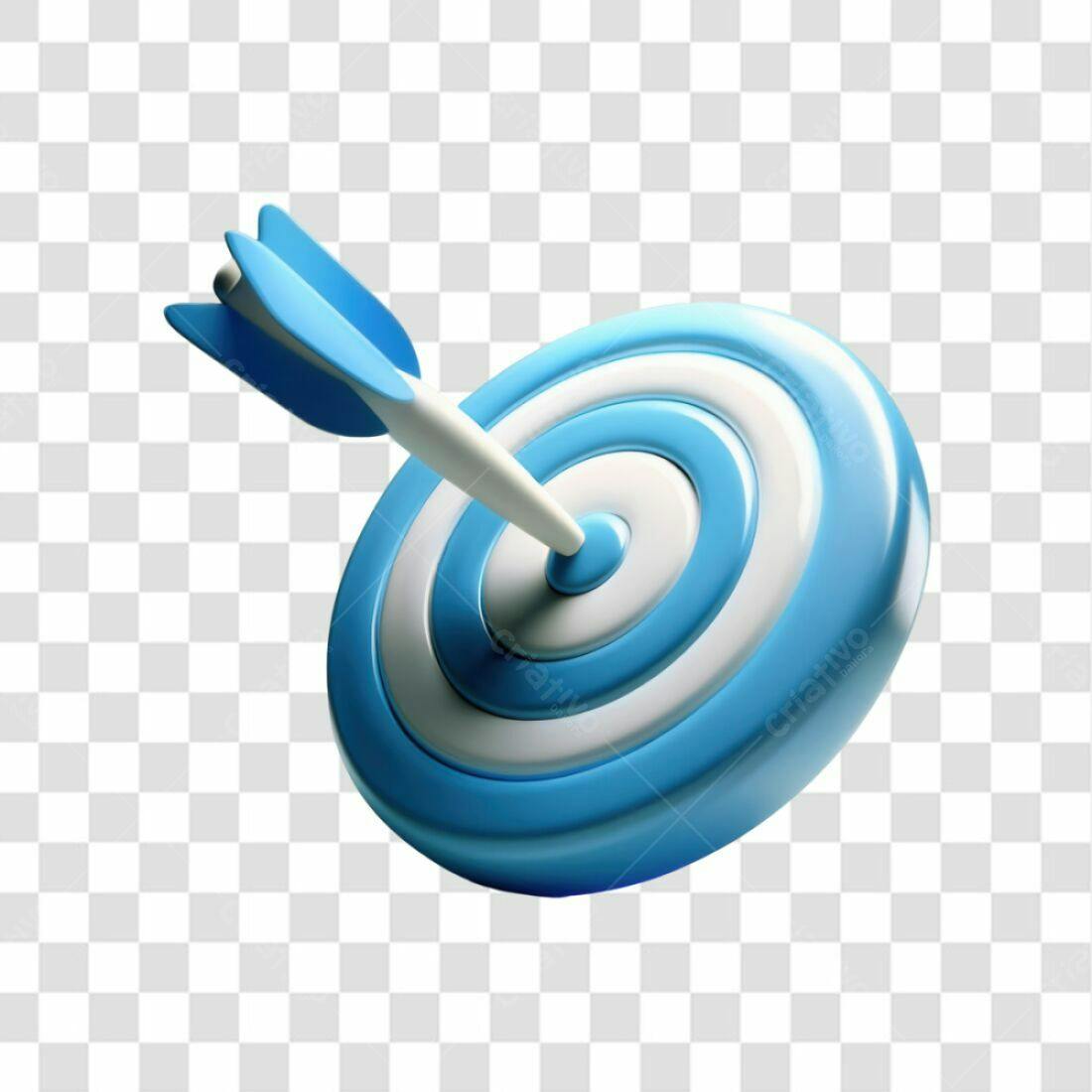 Ícone Alvo Acertado PNG com fundo transparente
