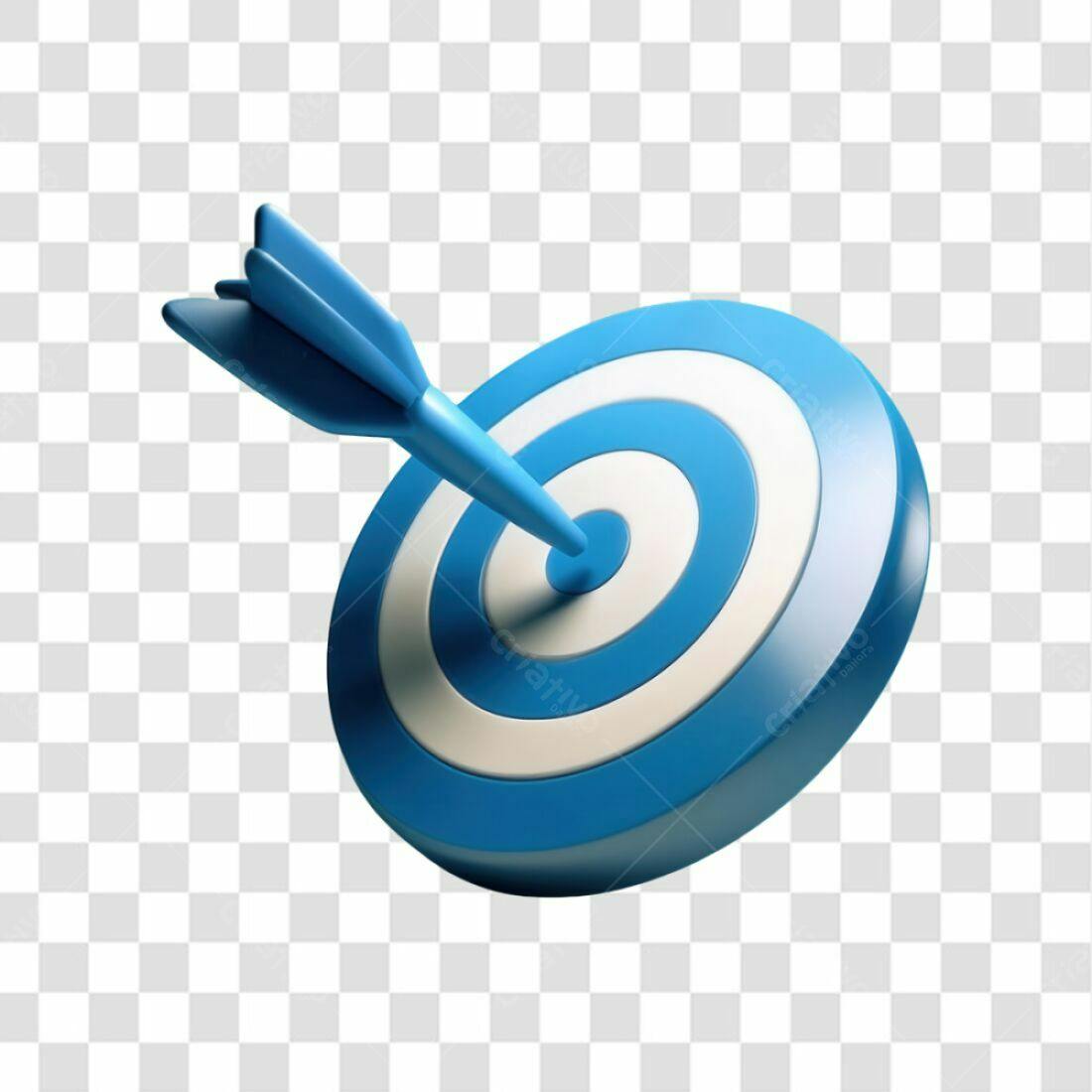 Ícone Alvo Acertado PNG com fundo transparente