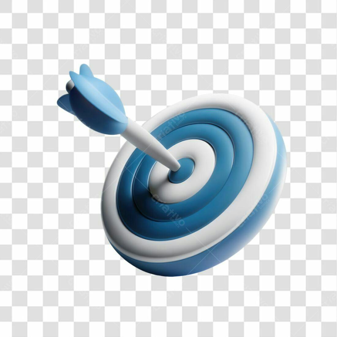 Ícone Alvo Acertado PNG com fundo transparente