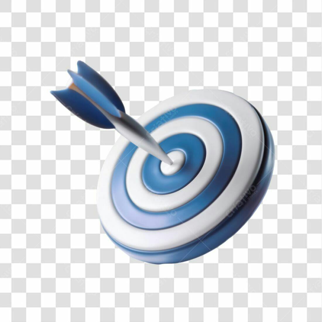 Icone Alvo Acertado PNG com fundo transparente
