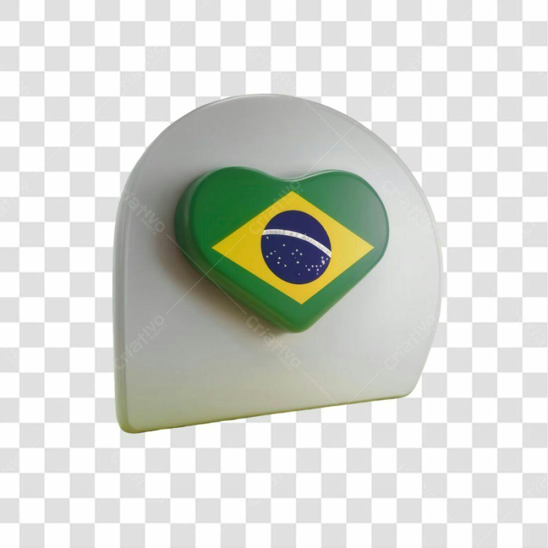 Ícone Brasil Dia da Independência PNG com fundo transparente