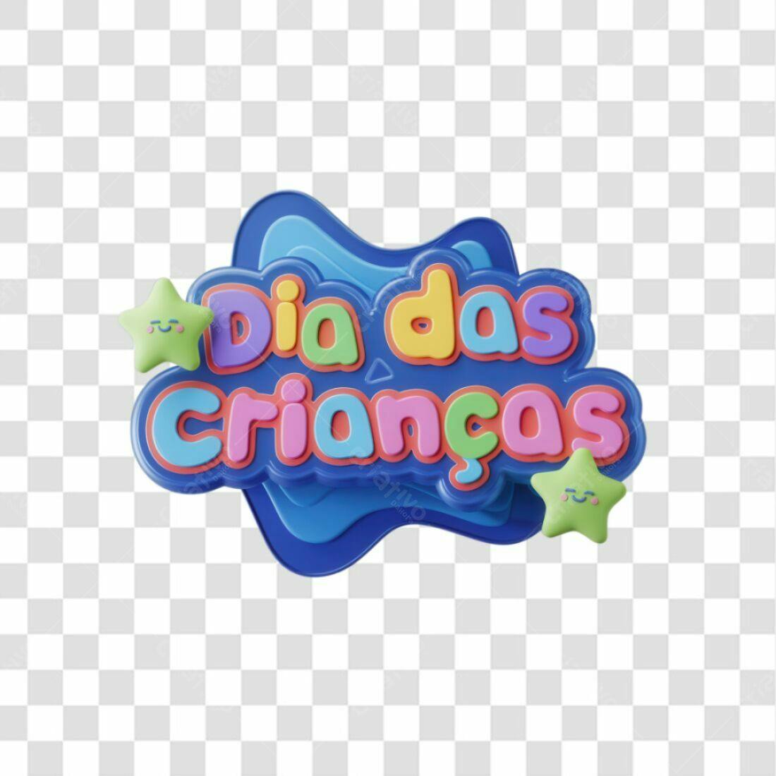 Icone Dia das Crianças PNG com fundo transparente
