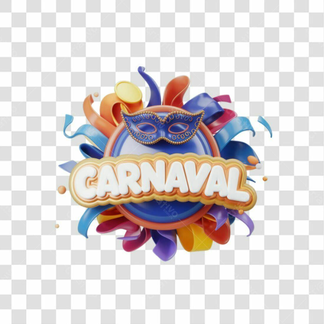 Icone Carnaval PNG com fundo transparente